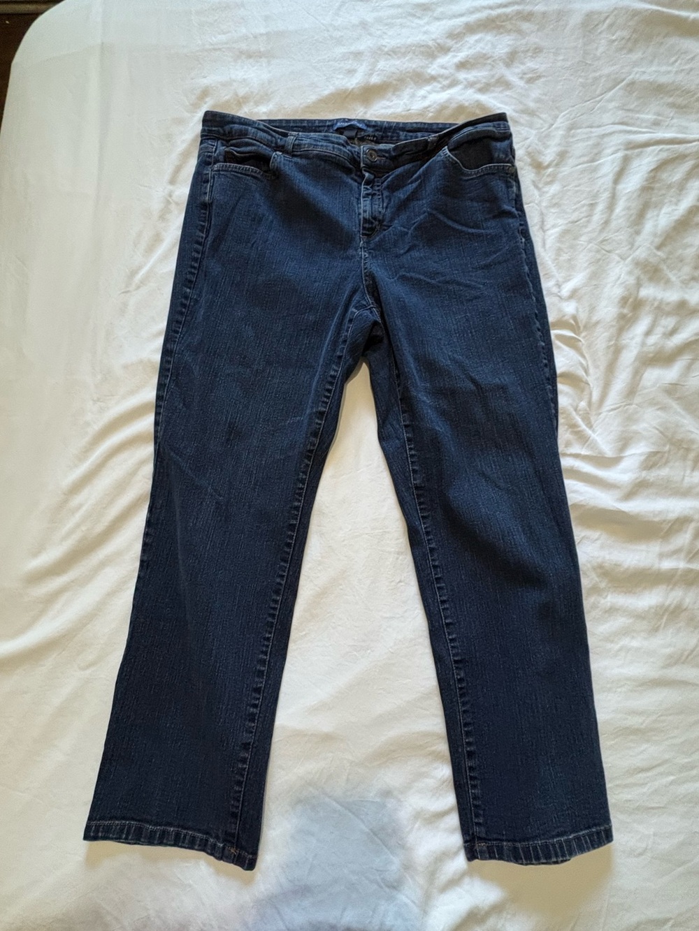 Bandolino - Mandie - Dark Blue Denim Jeans -18W - Picture 6 of 7
